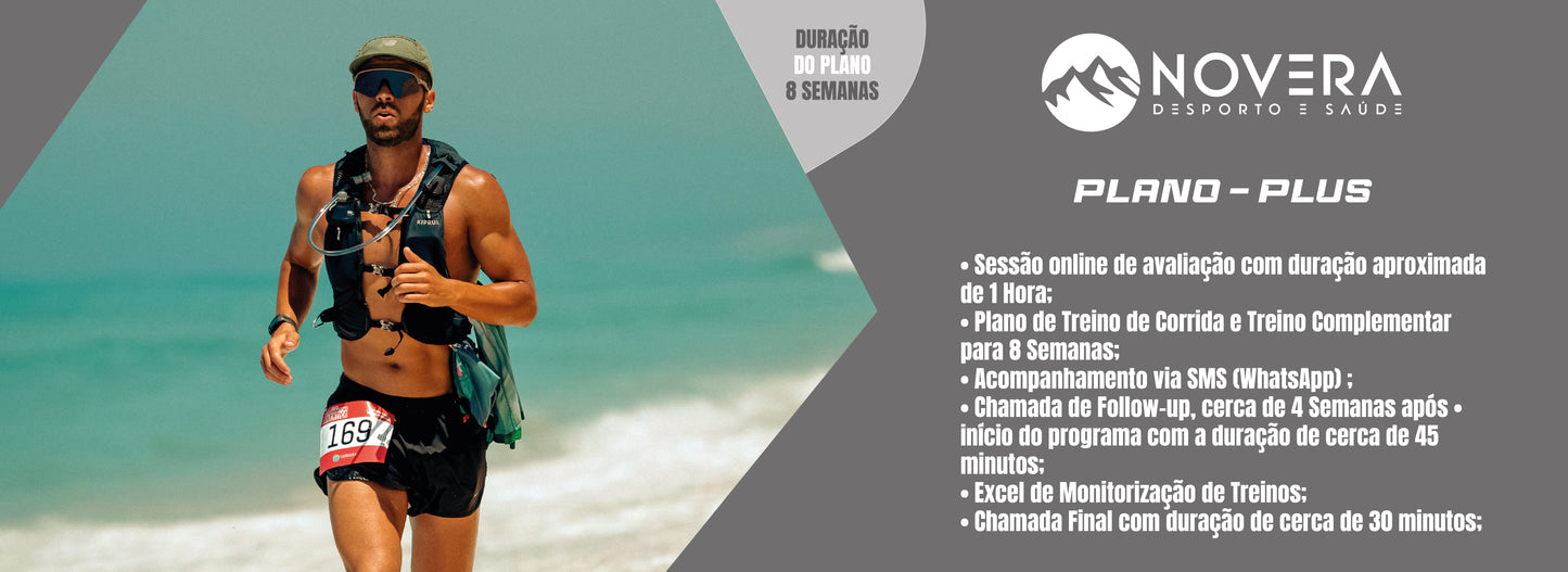PLANO PLUS - ACOMPANHAMENTO ONLINE DE CORRIDA